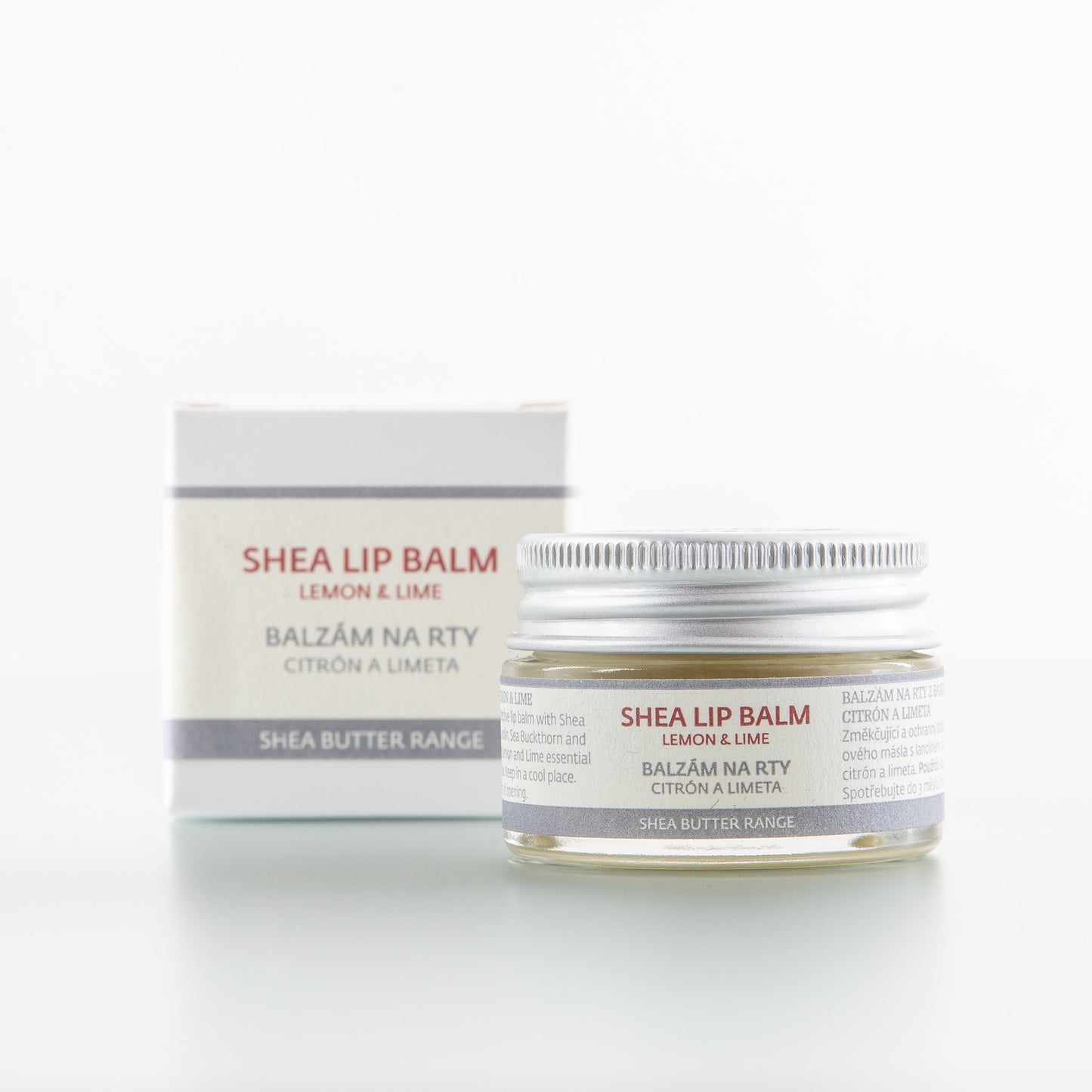 Shea Lip Balm - Lemon & Lime (15g)