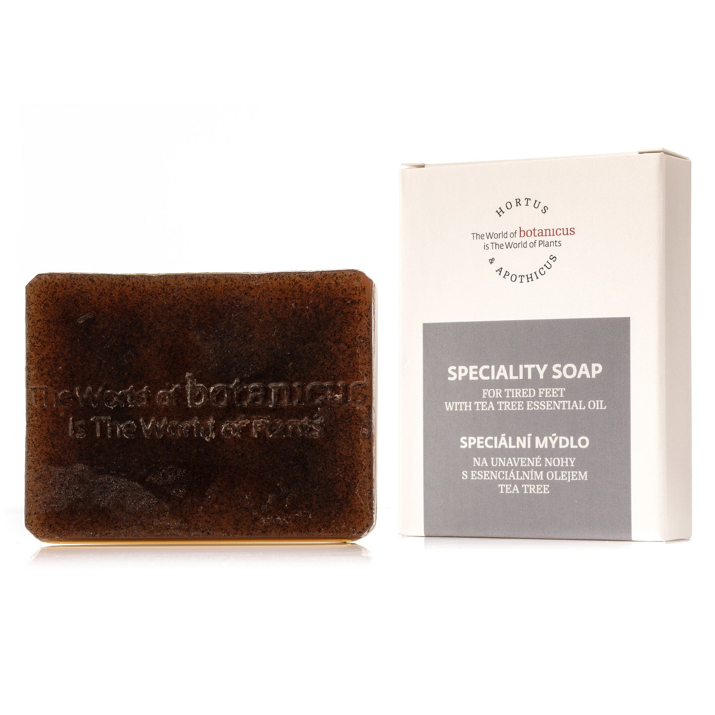 Specialty Soap for Tired Feet and Muscles with Tea Tree Essential Oil (80g)