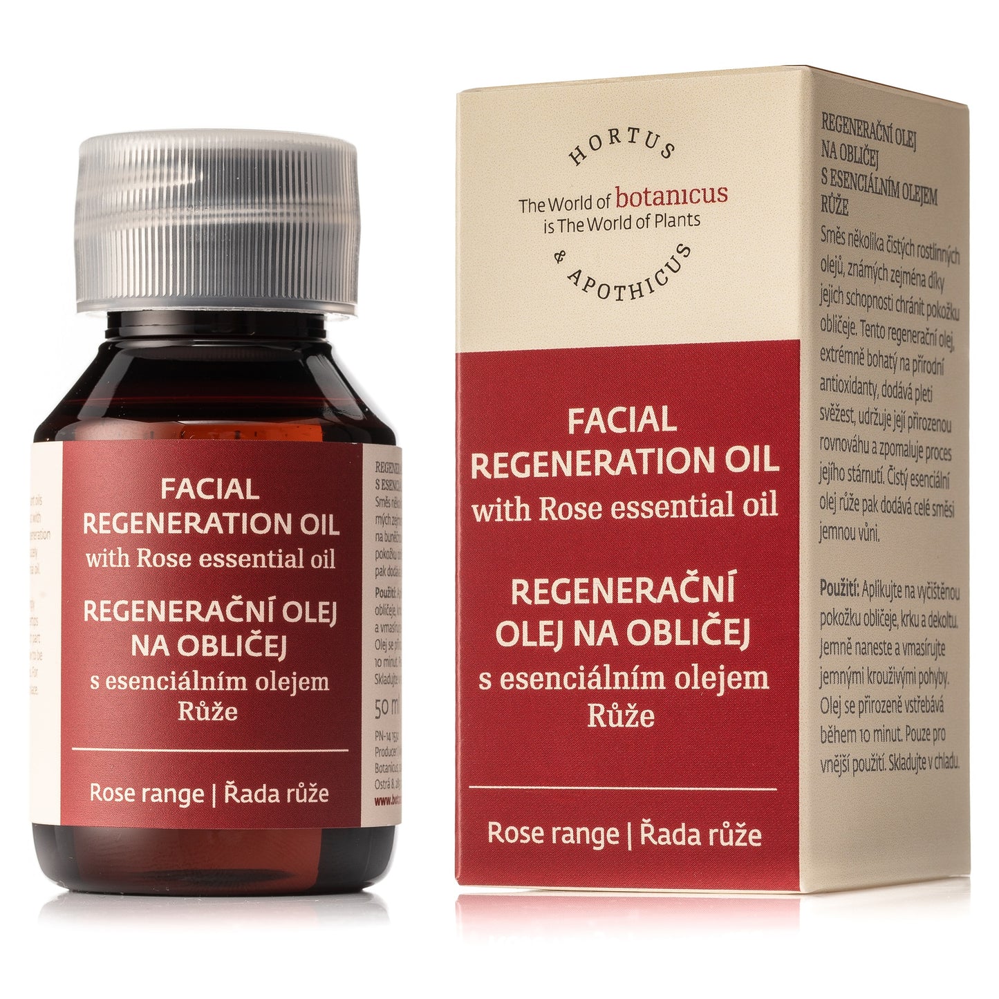 Regenerative Facial Oil with Rose Essential Oil (50ml)
