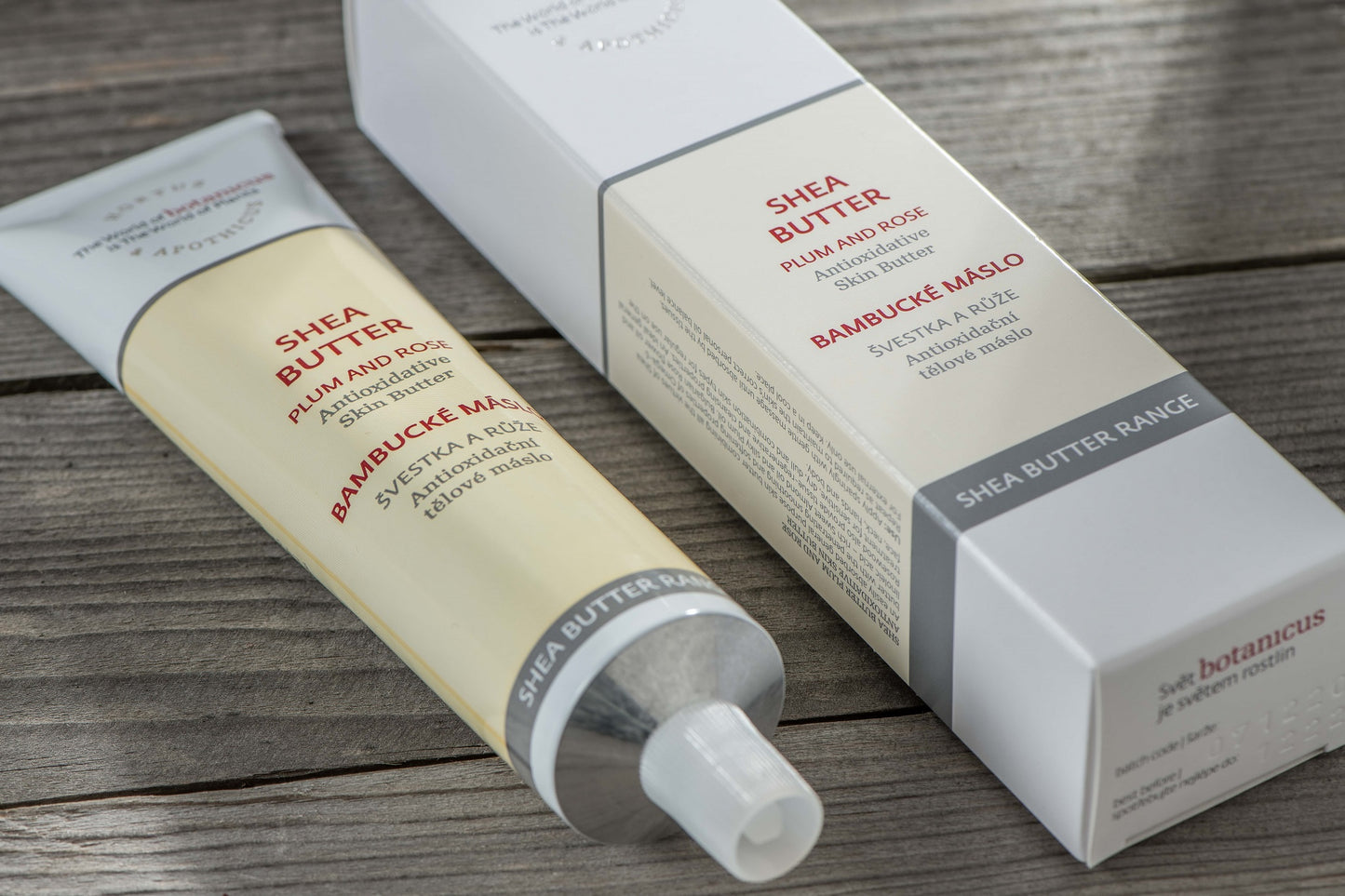 Shea Butter Plum & Rose Antioxidative and Regenerative Skin Butter (100g)