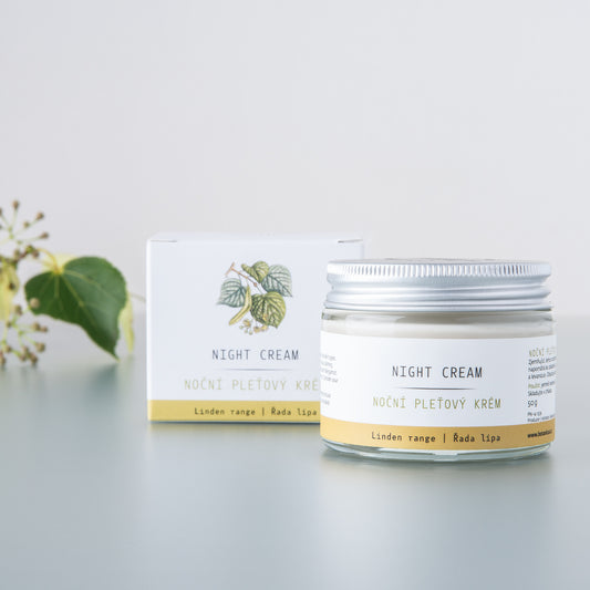 Linden Regenerative Night Cream with Vitamin A & E (50g)