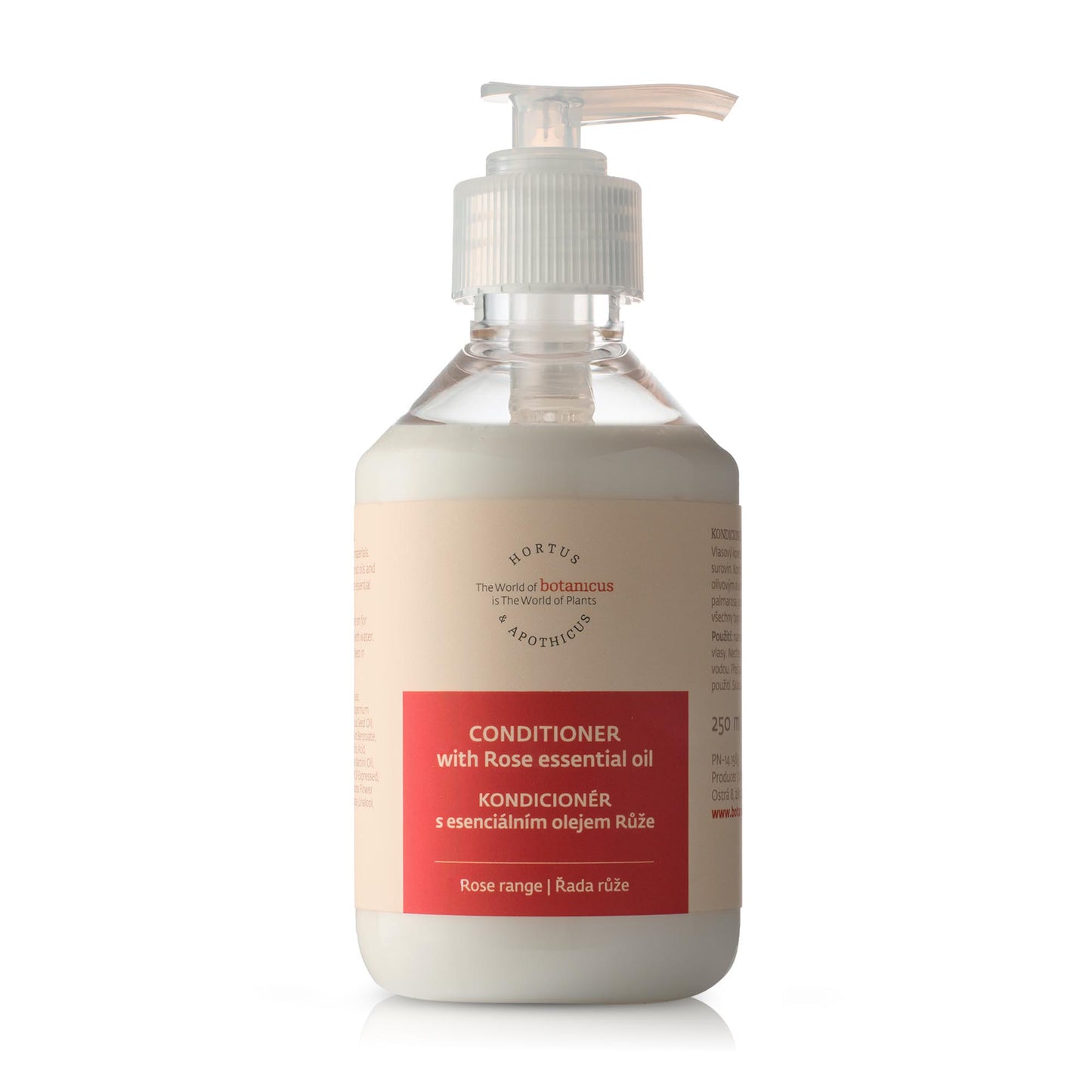 Hair Conditioner with Rose Essential Oil (250ml)