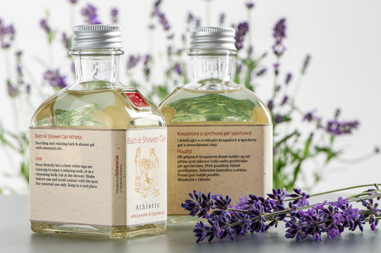 Soothing Bath & Shower Gel with Lavender & Cypress Oil (195ml)