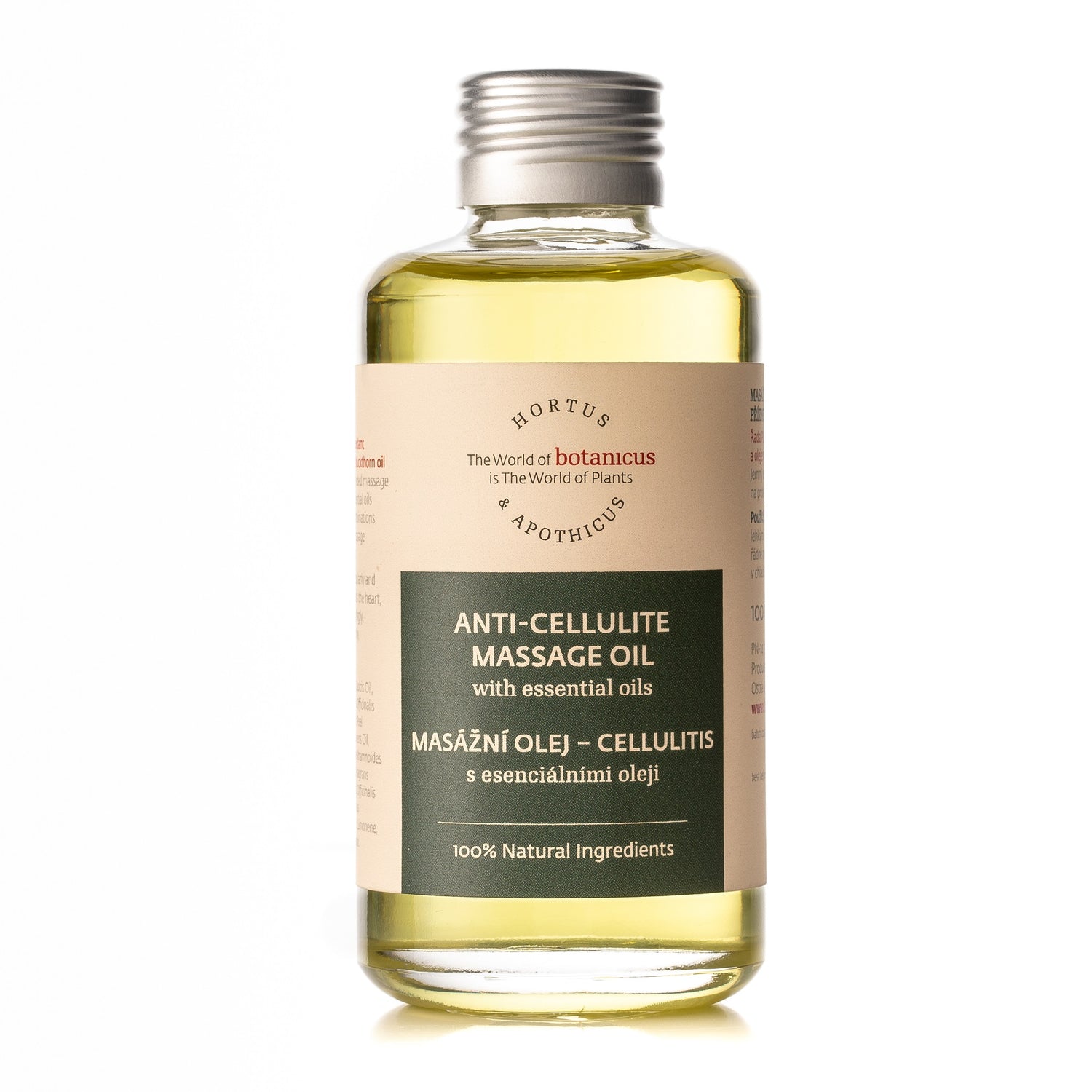 Anti-Cellulite Massage Oil (100ml) – Botanicus Canada