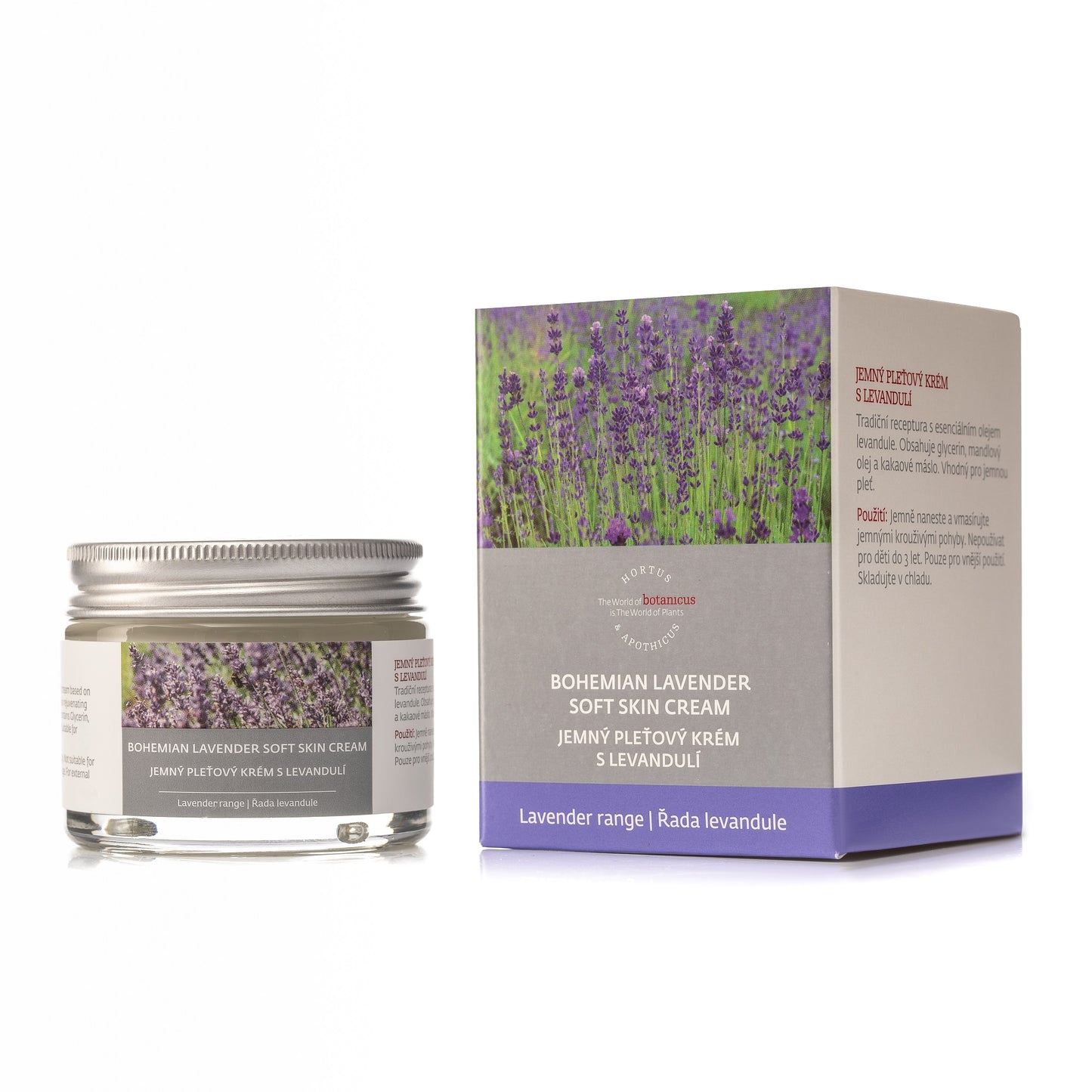 Bohemian Lavender Soft Skin Moisturizing Face Cream (50g)