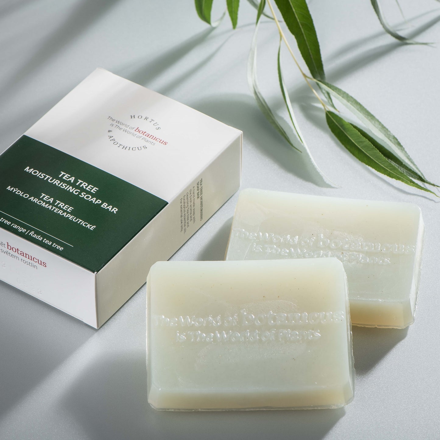 Tea Tree Moisturising Facial Soap for Oily Skin (2 pcs) (160g)