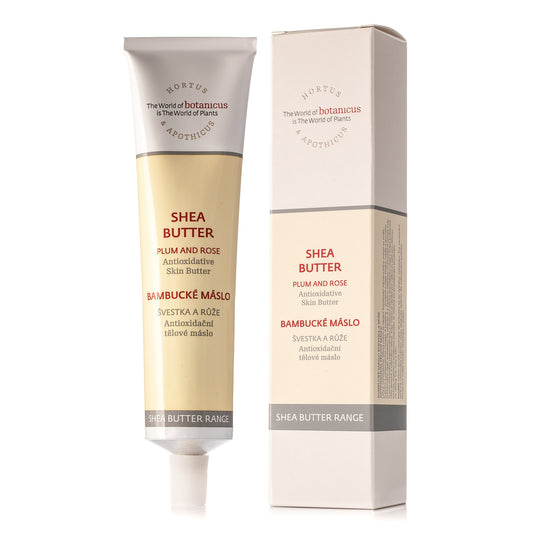 Shea Butter Plum & Rose Antioxidative and Regenerative Skin Butter (100g)