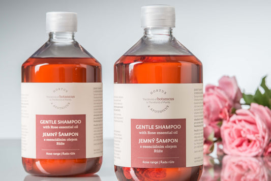 Rose Gentle Shampoo with Horsetail Extract (500ml)