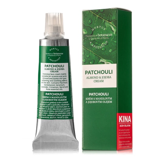 Patchouli Almond & Jojoba Soothing Cream for Eczema and Acne (25g)