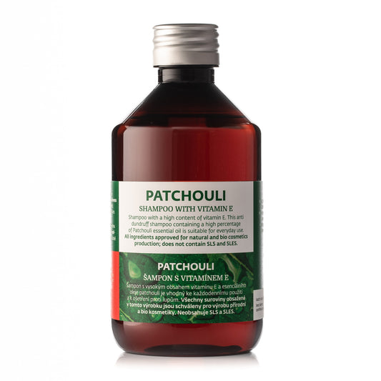 Patchouli Shampoo for Dandruff with Vitamin E (Sulfate-Free) (250ml)